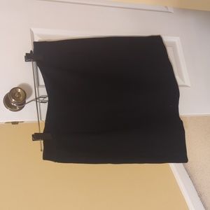 Talbot's navy blue wool knee-length skirt